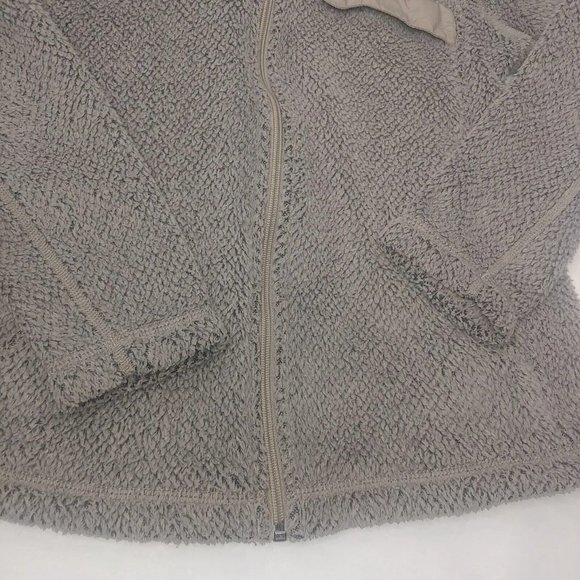 Patagonia Women's M Fleece Jacket Full Zip Gray Deep Pile Outdoor Adventure - Picture 7 of 11